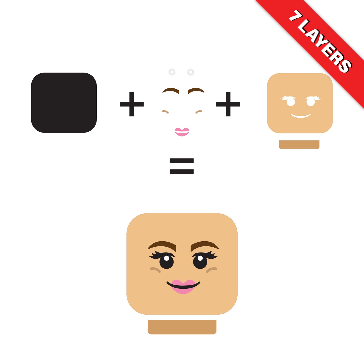 Brick Faces — Digital Download